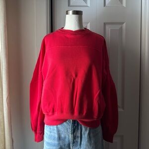 Vintage Red Sweatshirt